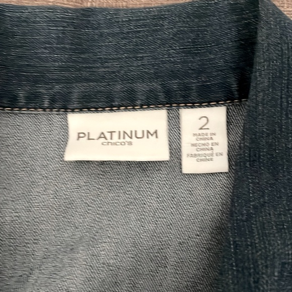 CHICOS Denim Jacket✨ - Picture 3 of 4
